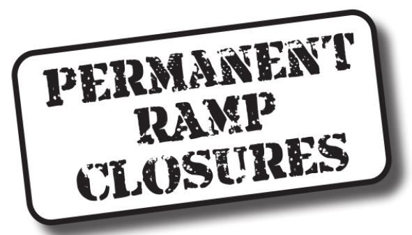 Permanent ramp closures | The Advance News Journal
