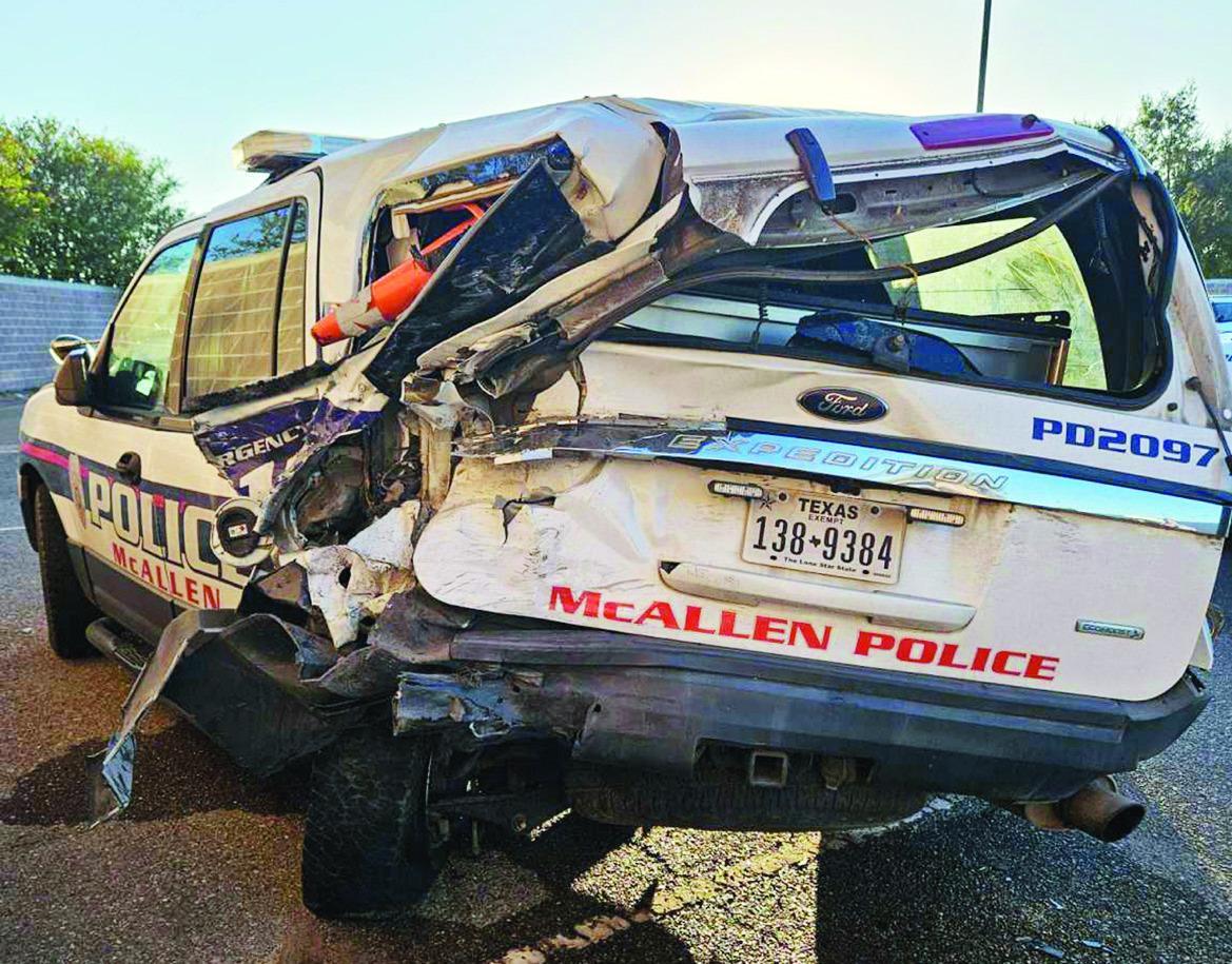 One wrecks McAllen Police Department SUV | The Advance News Journal
