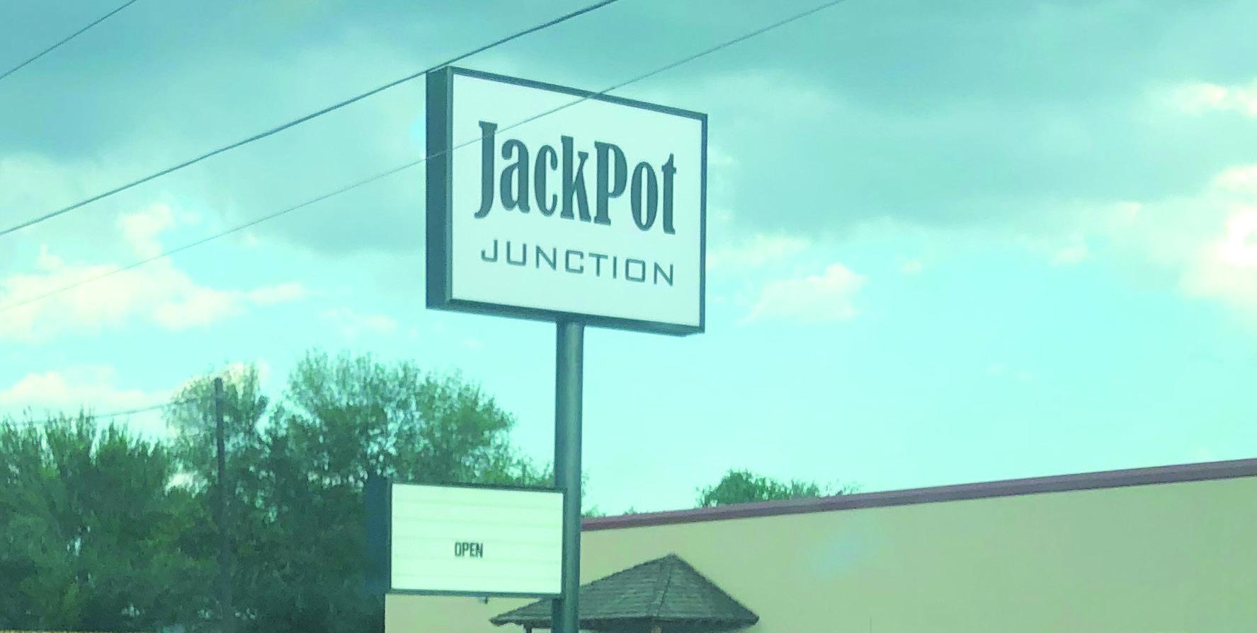 The Jackpot Junction, which recently was raided in Elsa. (ANJ Photo)