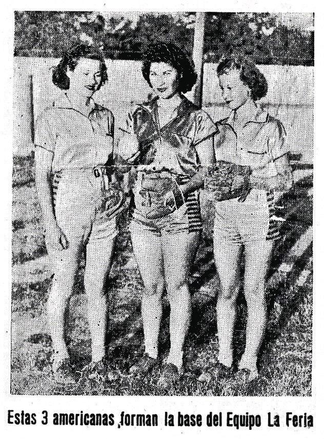 The Zimmerer sisters are seen. They played for the La Feria Bombers. Photo Courtesy Rene Torres