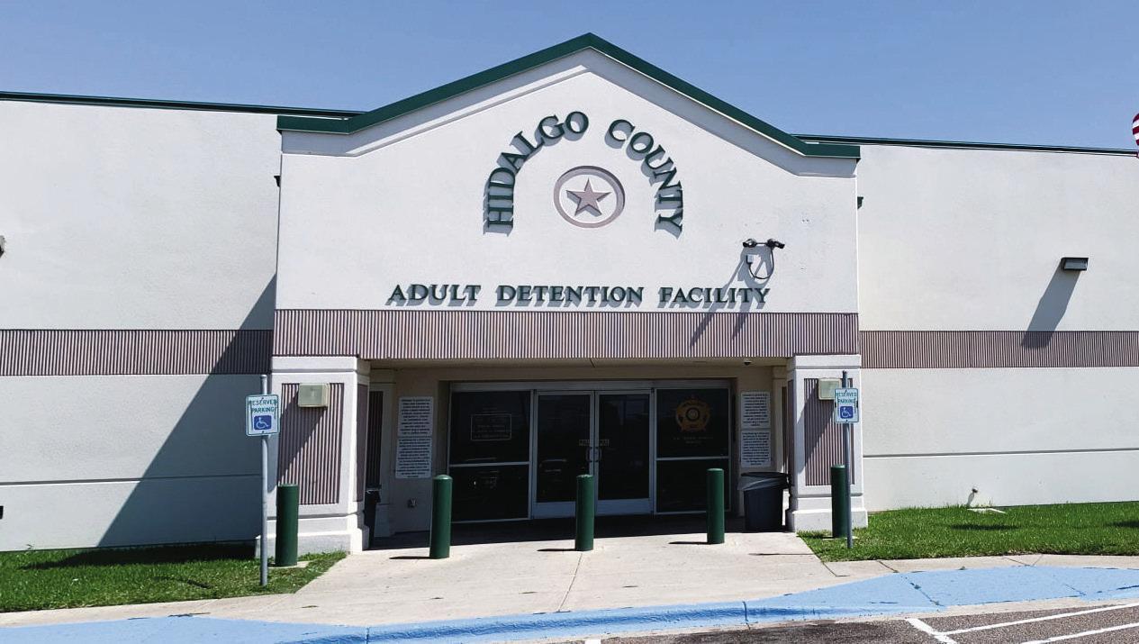 The Hidalgo County Adult Detention Facility is seen. Photo Source: Sheriff Eddie Guerra’s Facebook