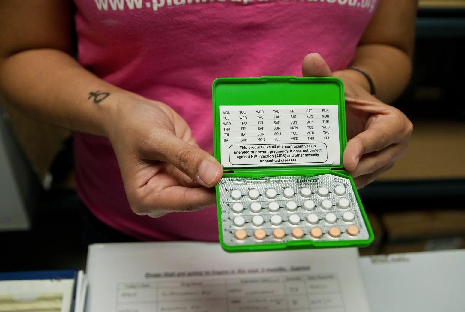 Various birth control pills available at a Planned Parenthood in Austin. Todd Wiseman/The Texas Tribune