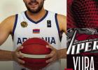 The Rio Grande Valley Vipers’ two newest additions are seen. At left is Kacper Klaczek. At right is Yura Melikyan. Graphics Courtesy RGV Vipers