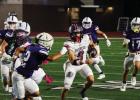 Sharyland Pioneer’s Malakai Galindo scrambles for yardage against PSJA Southwest on Thursday at PSJA Stadium. P.J. HERNANDEZ/ Advance News Journal