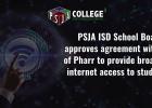 PSJA ISD School Board approves agreement with Pharr to provide broadband internet access to students