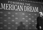 President Donald Trump speaks at the Red Rock Casino Resort and Spa in Las Vegas on Wednesday. DANIEL TOROK/ White House Photo via Flickr