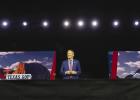 Texas Attorney General and Republican candidate for U.S. Senate Ken Paxton speaks to delegates and attendees at the 2026 Texas State Republican Convention on June 12 in Houston. EDDIE GASPAR/ The Texas Tribune