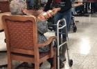 Campus knitting club donates to nursing home