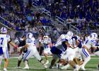 Mission Veterans' Aiiden Garza anticipates a pass against PSJA Southwest. | P.J. Hernandez/ANJ Article Image Alt Text