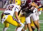 McHi's Diego De Lizardi clashes with Grayson Cabrera on Thursday. | P.J. Hernandez/ANJ Article Image Alt Text