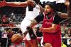 P.J. HERNANDEZ/ Advance News Journal Above: Daishen Nix looks to make a pass against the Austin Spurs on March 10 at the Bert Ogden Arena in Edinburg. Below: The new commemorative 20th season logo for the Vipers (Courtesy: RGV Vipers).