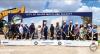 Local officials pose with their shovels at the groundbreaking ceremony for Pharr’s new multi-use facility on June 10 in Pharr. City of Pharr Photo